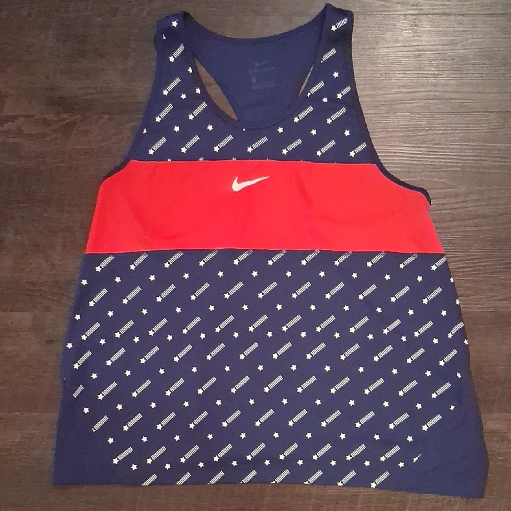 Nike Dri-FIT Blue Tank Top
